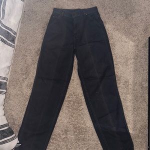 Grey cargo styled jeans